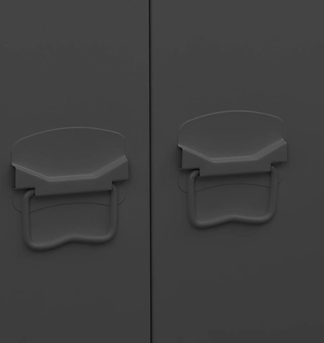 Vidaxl Kledingkast Industrieel 90x50x180 Cm Metaal - Zwart