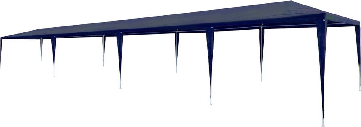 Vidaxl Partytent 3x9 M Pe Antraciet - Grijs