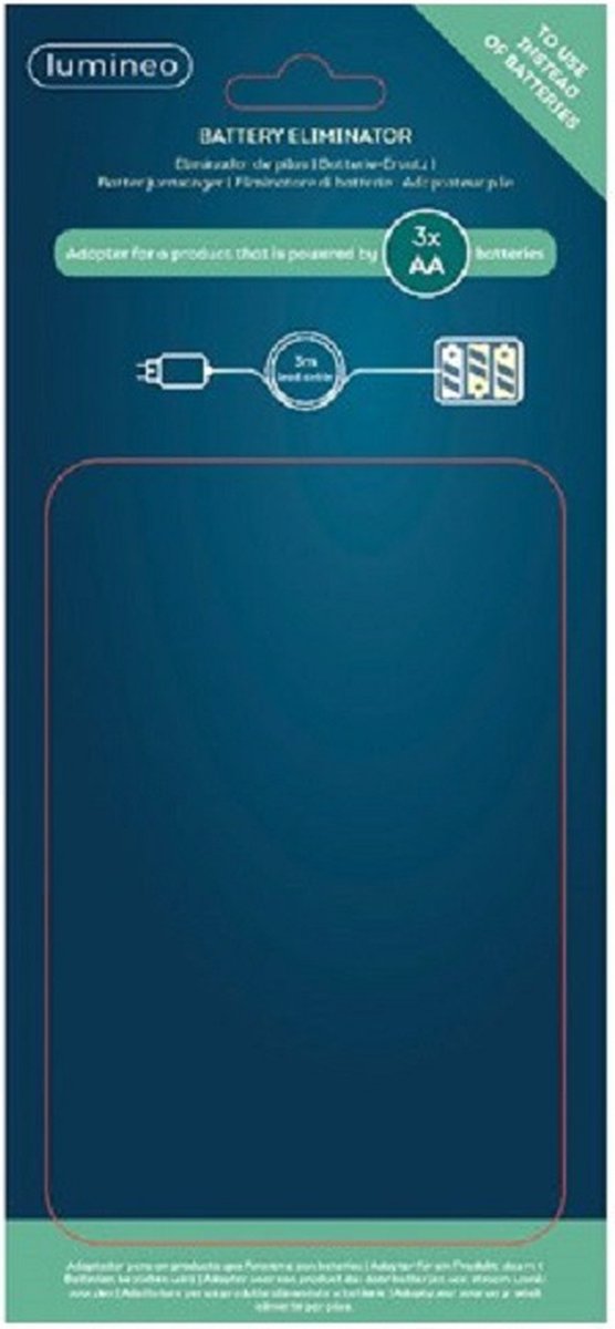 Lumineo Adapter 3x Aa Batterij Vervanger - Batterijen