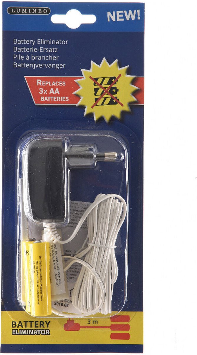 Lumineo Adapter 3x Aa Batterij Vervanger - Batterijen
