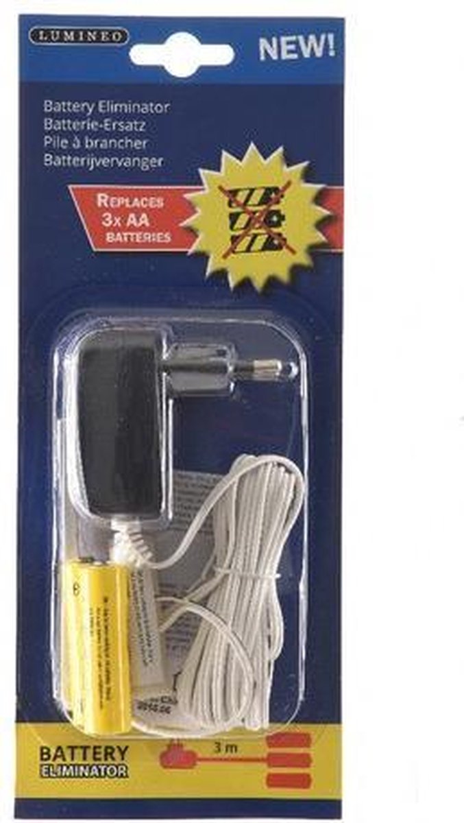 Lumineo Adapter 3x Aa Batterij Vervanger - Batterijen