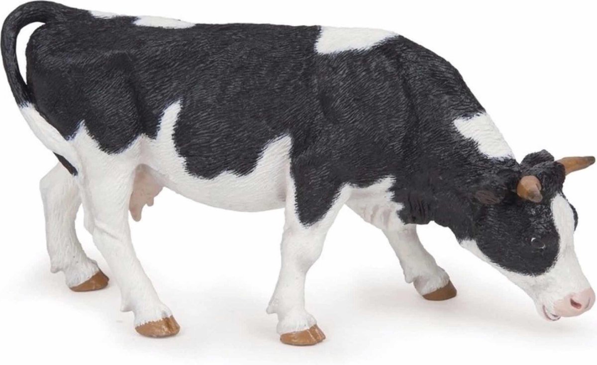 Plastic Speelgoed Figuren Setje Van 2x Bonte Koeien 14 Cm - Speelfiguren