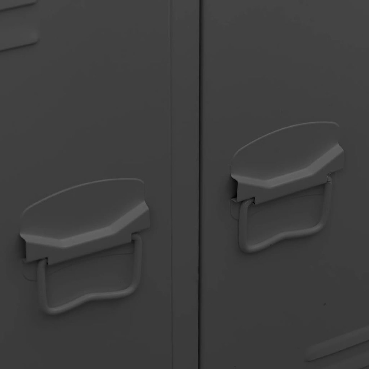 Vidaxl Kledingkast Industrieel 67x35x107 Cm Staal Antracietkleurig