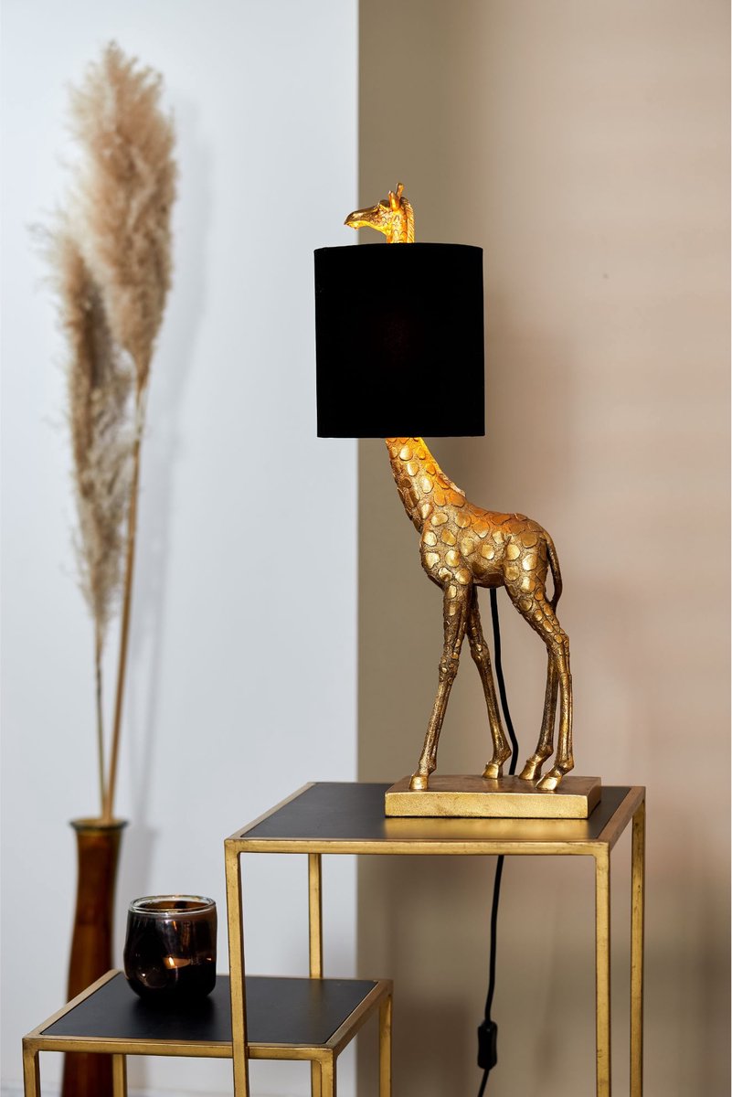 Light & Living Giraffe Tafellamp - Goud