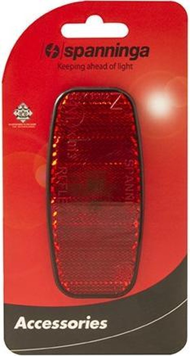 Spann Refl 80mm Op Krt - Rood