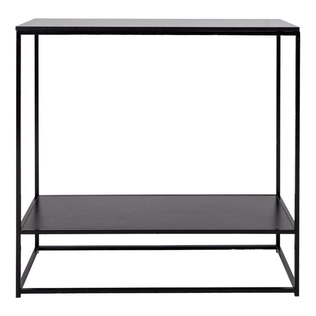 Viggo Sidetable 1 Plank. - Zwart