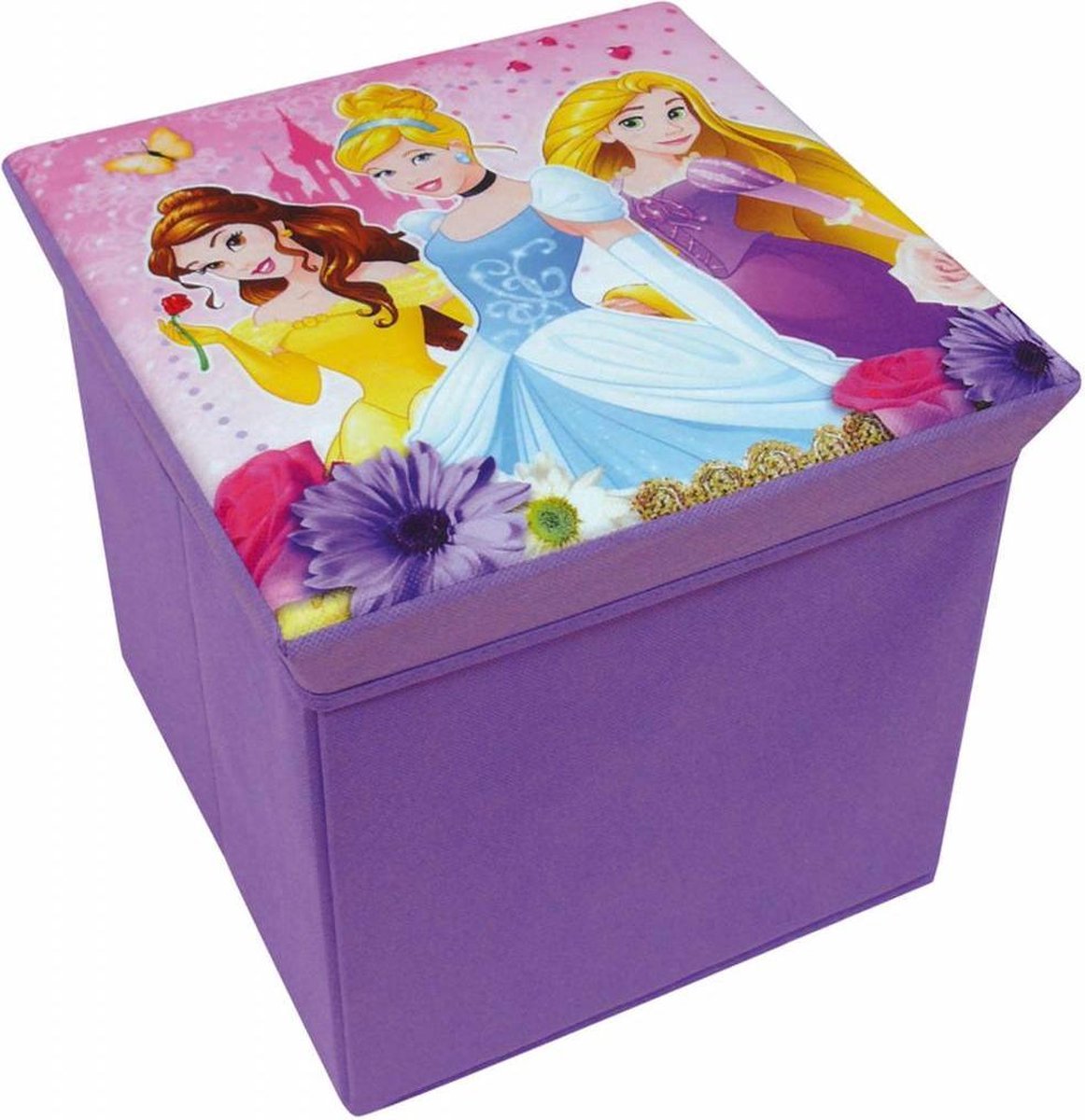 Princess Disney Speelgoedkist Krukje Opvouwbaar 31 X 31 X 29 Cm