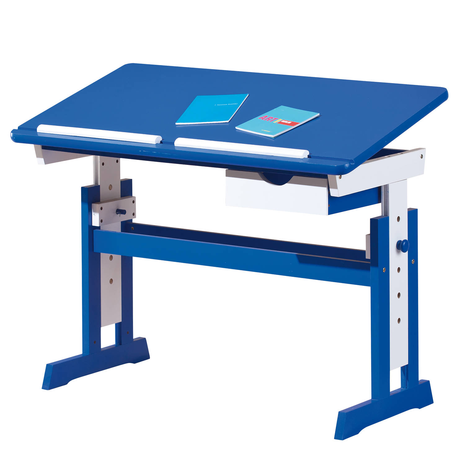 Pacur Bureau 1 Lade,. - Blauw