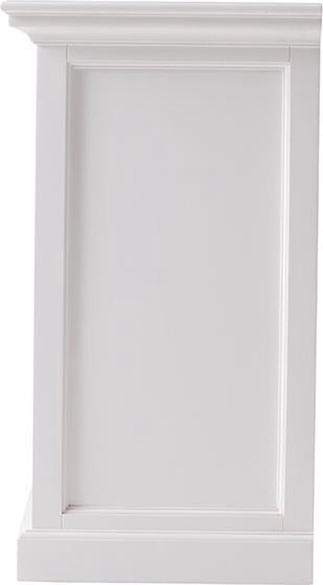 Halifax Grand Nachtkastje Met 1 Legplank En 1 Lade,. - Wit