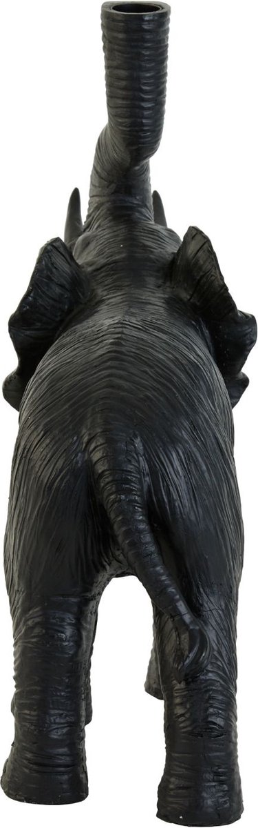 Light & Living Elephant Tafellamp - Zwart