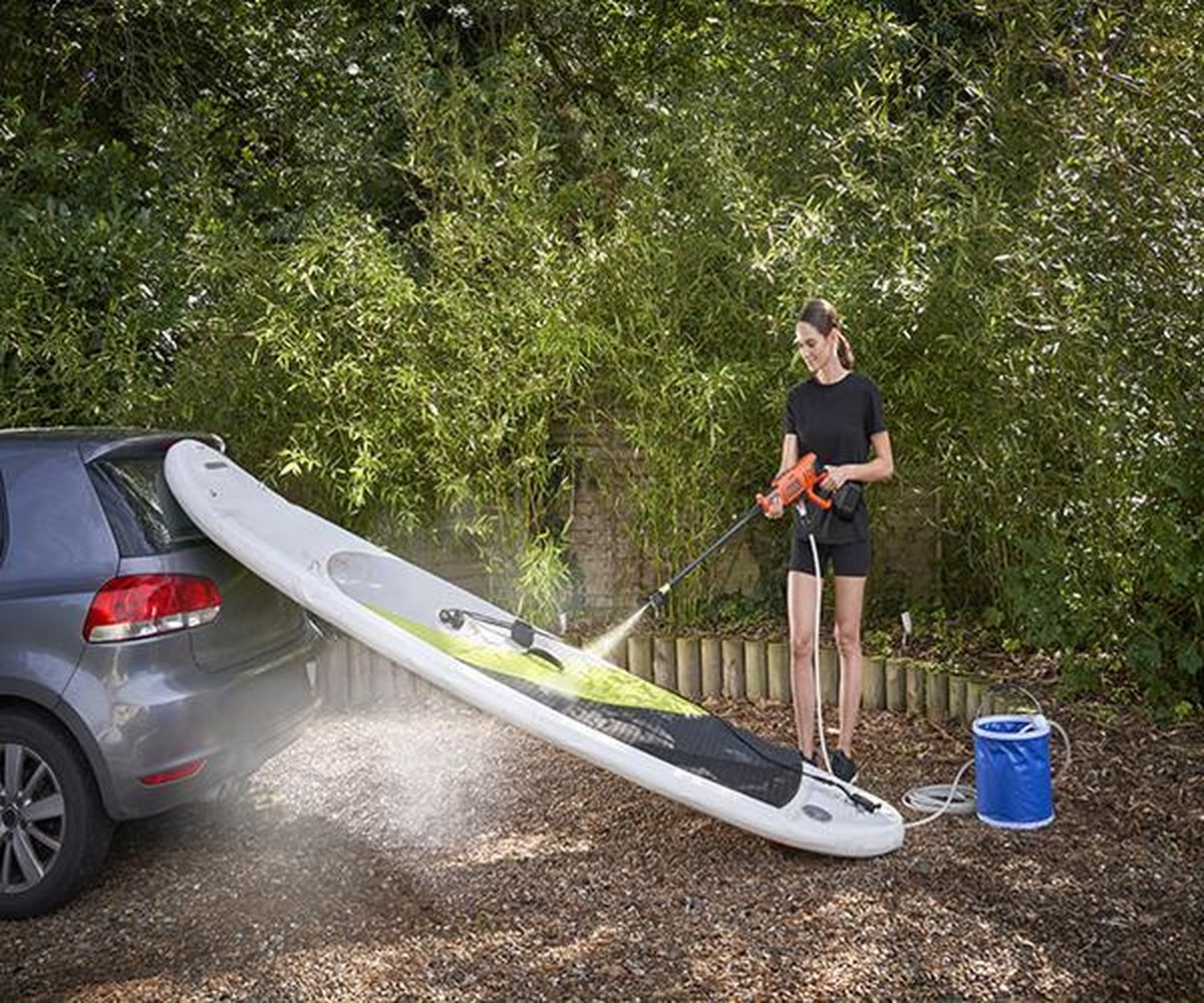 BLACK+DECKER Bcpc18b-xj 18v Lithium Snoerloze 24 Bar Hogedrukreiniger - Batterijloos