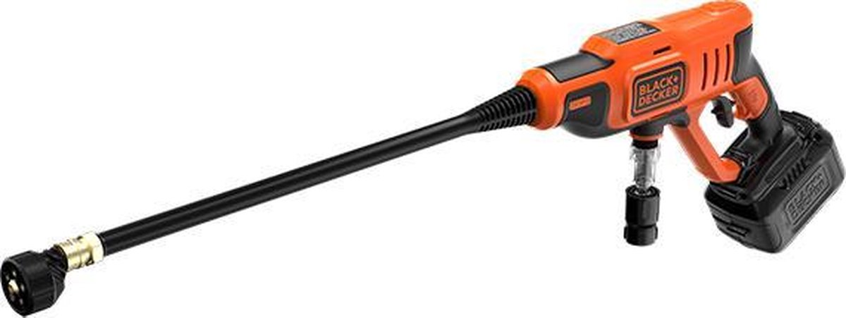 BLACK+DECKER Bcpc18b-xj 18v Lithium Snoerloze 24 Bar Hogedrukreiniger - Batterijloos