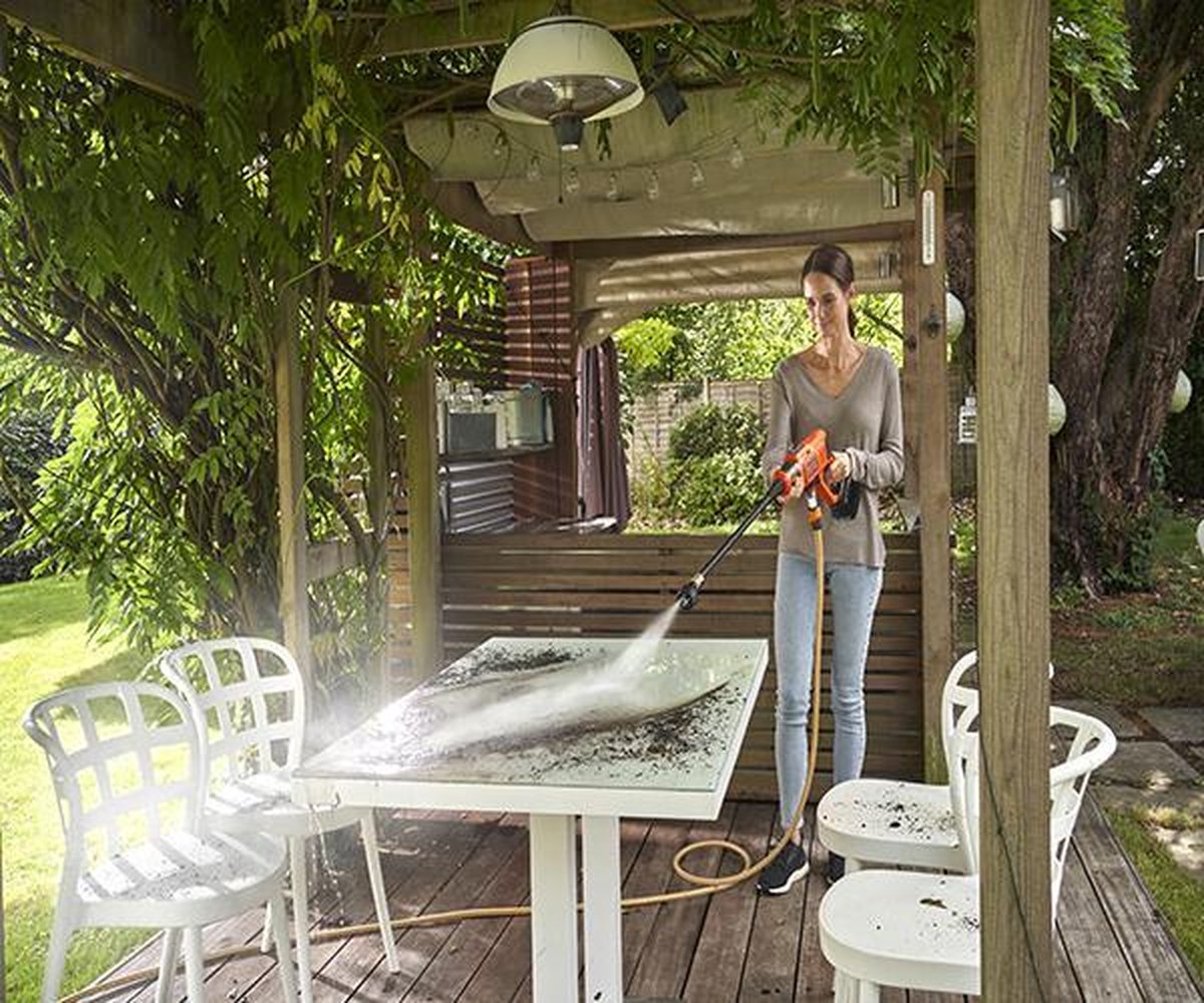 BLACK+DECKER Bcpc18b-xj 18v Lithium Snoerloze 24 Bar Hogedrukreiniger - Batterijloos