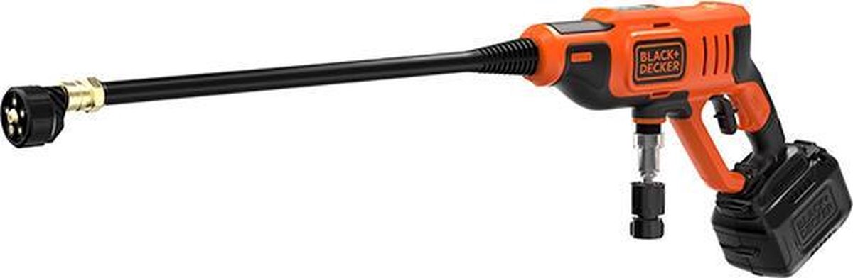 BLACK+DECKER Bcpc18b-xj 18v Lithium Snoerloze 24 Bar Hogedrukreiniger - Batterijloos