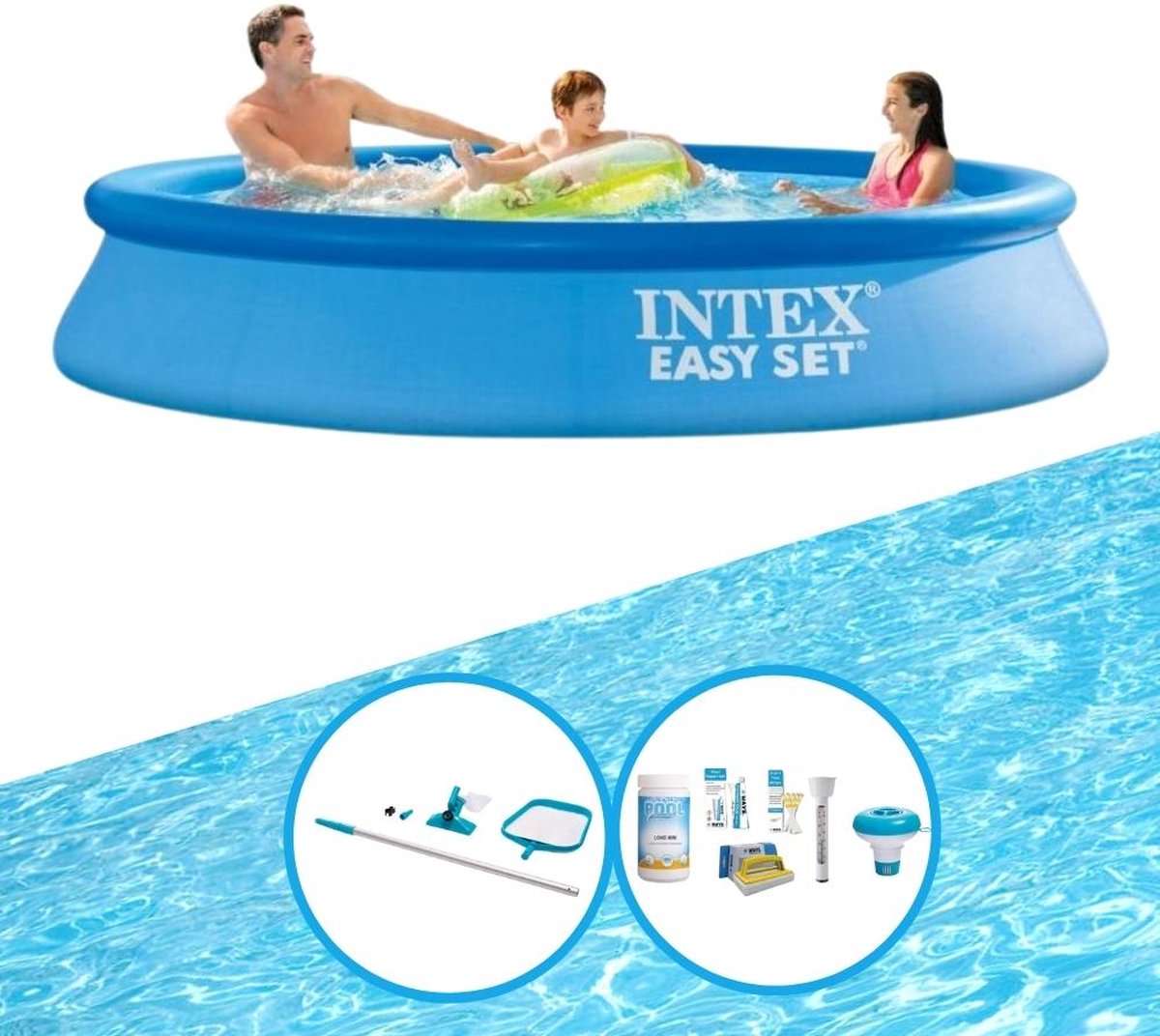 Intex Zwembad Easy Set 305x61 Cm - Zwembadset - Blauw