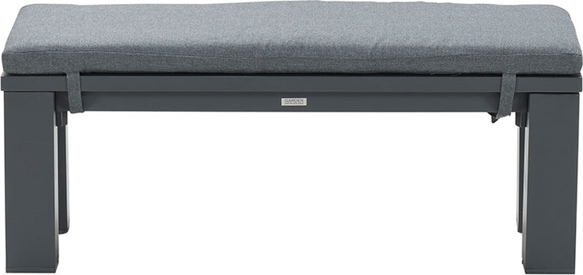 Garden Impressions Nika Sportbank 115,5 X 43 Cm - Donker - Grijs