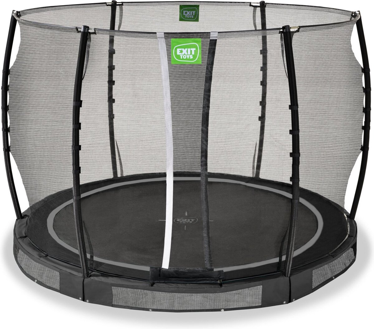 EXIT Toys Exit Allure Classic Inground Trampoline ø305cm - - Zwart