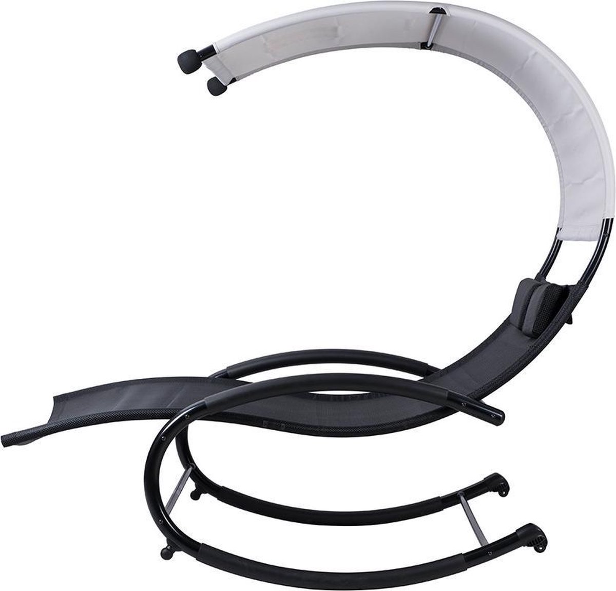 Feel Furniture - Dubbel Ligbed Met Schommel - 2 Personen - Grijs