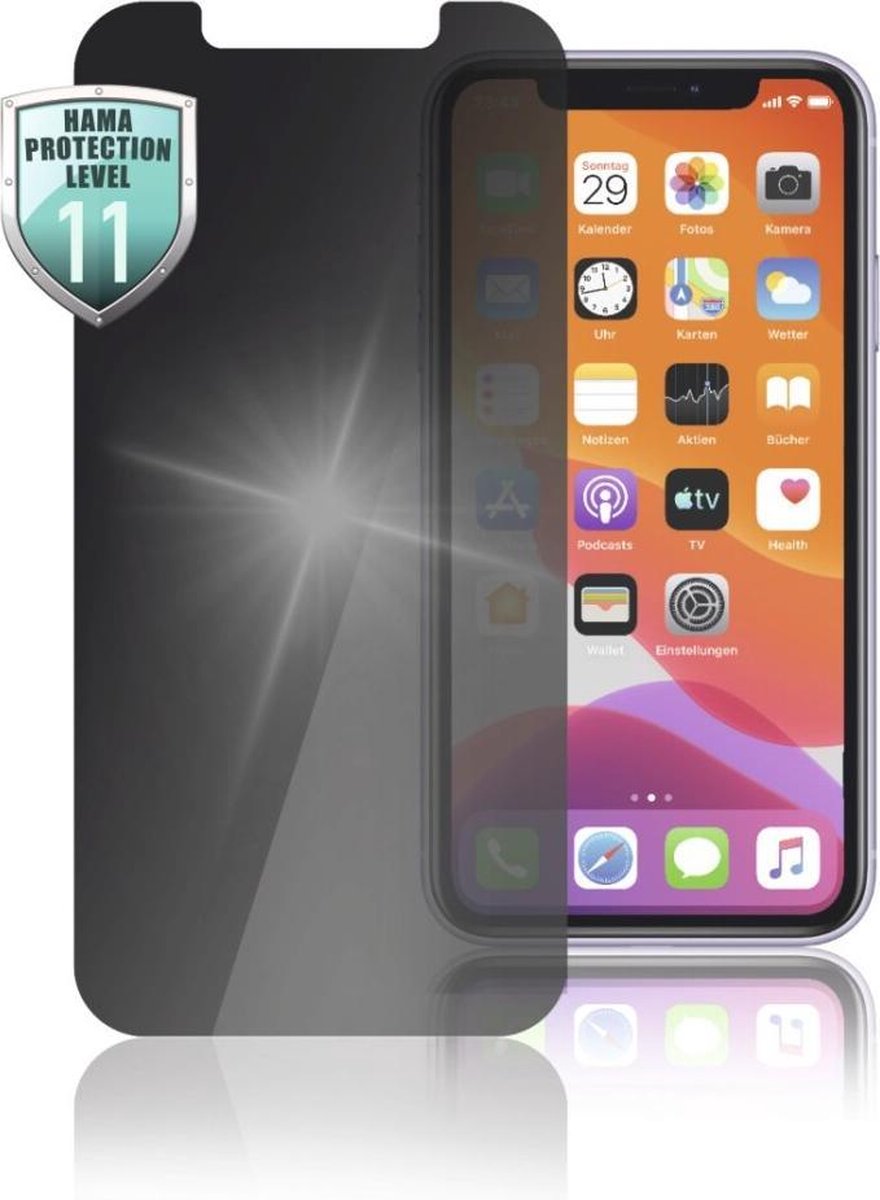 Hama Glazen Displaybescherming Privacy Voor Apple Iphone 12 Mini