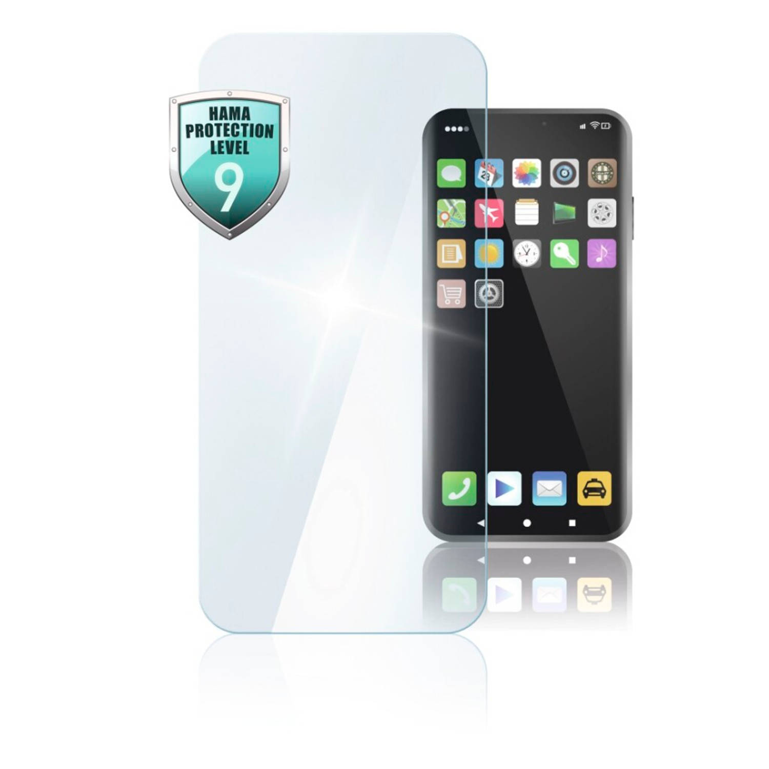 Hama Glazen Displaybescherming Premium Crystal Glass Voor Huawei Y6p