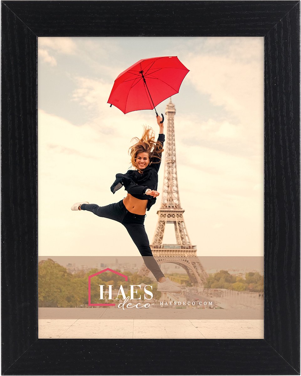 HAES deco - Houten Fotolijst Paris 18x24 - Sp001181 - Zwart