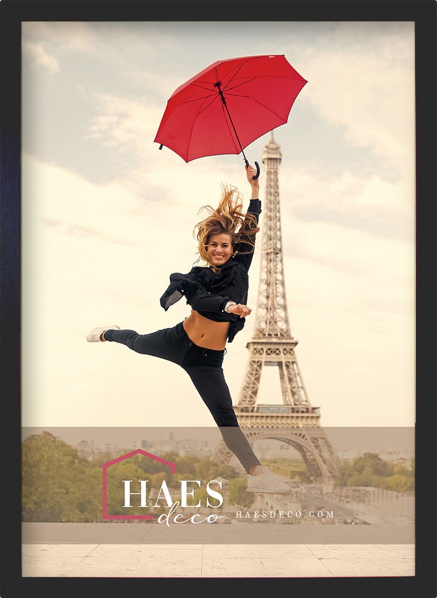 HAES deco - Houten Fotolijst Paris 50x70 - Sp001501 - Zwart