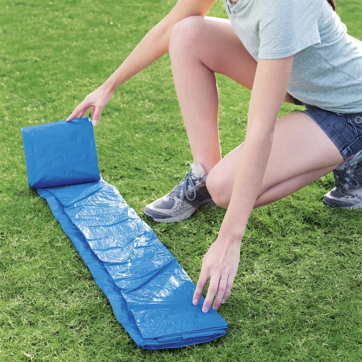 Bestway Grondzeil 488 X 488 Cm - 58003 - Blauw