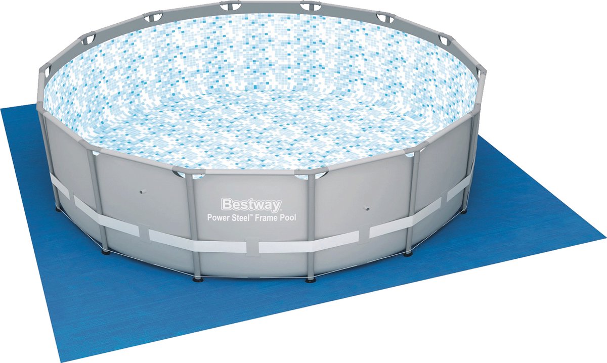 Bestway Grondzeil 488 X 488 Cm - 58003 - Blauw