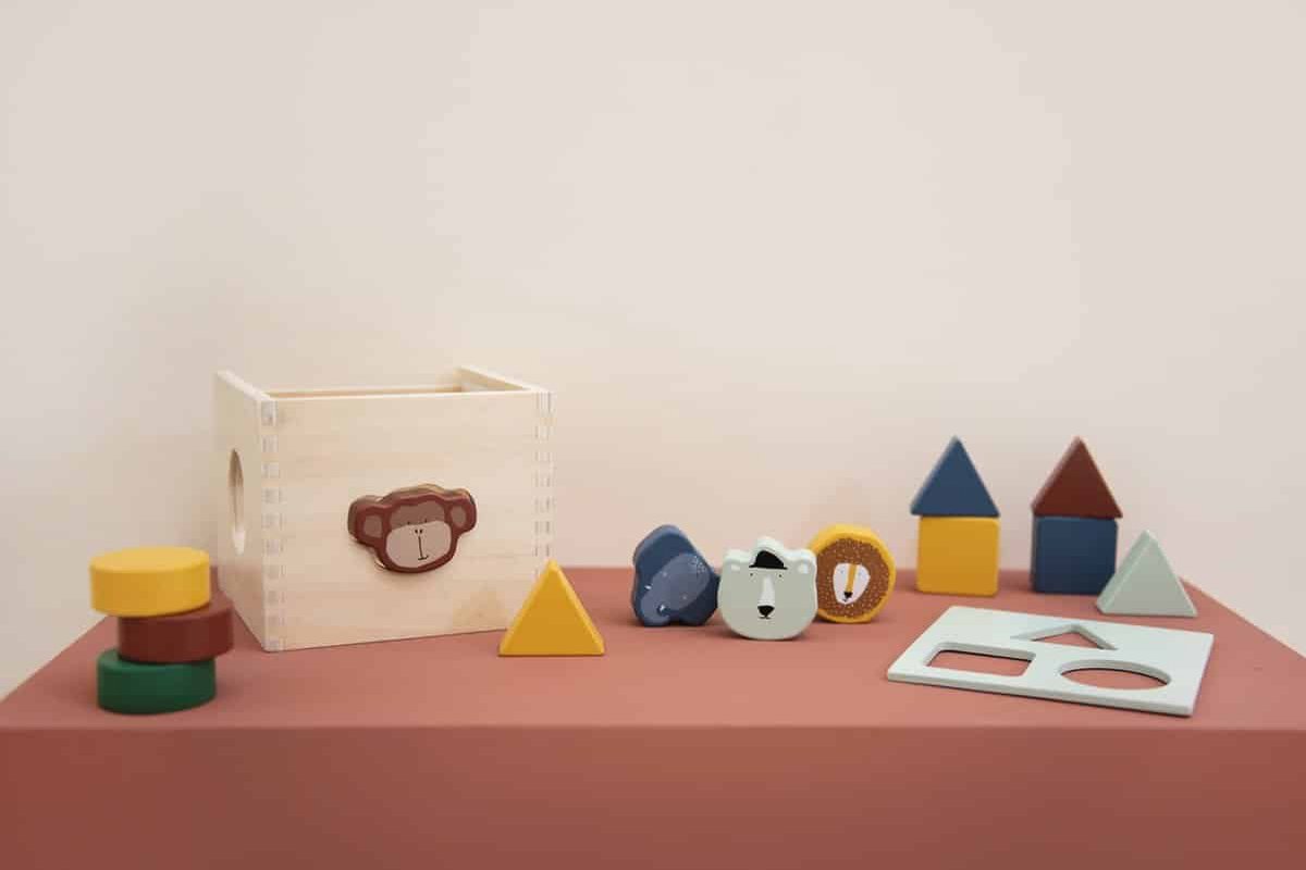 Trixie Vormenstoof Junior 15 Cm Hout Naturel 17-delig