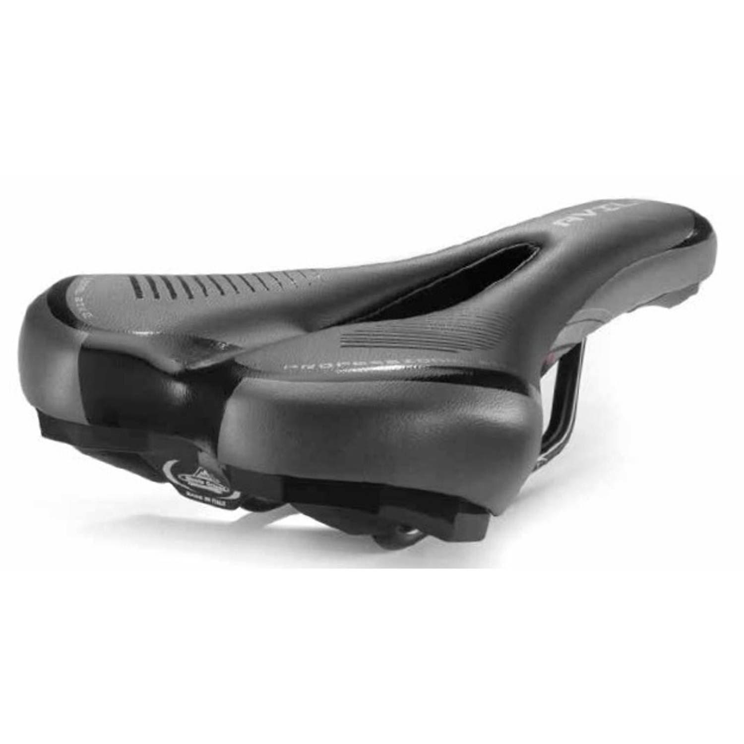 Selle Monte Grappa Zadel Avila 275 X 148 Mm Unisex - Zwart