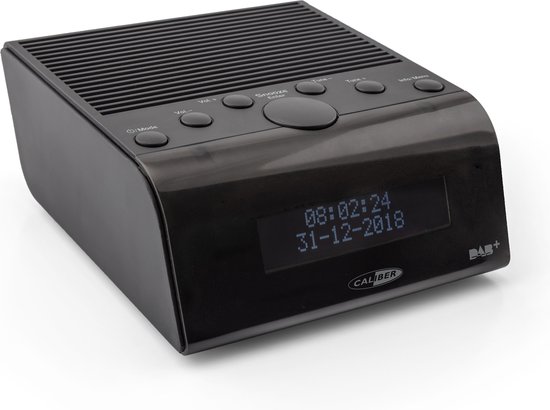 Caliber Wekkerradio Met Fm Radio En Dab+ - (Hcg011dab) - Zwart