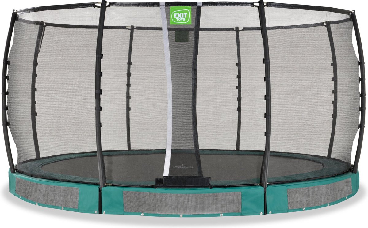 EXIT Toys Exit Allure Premium Inground Trampoline ø427cm - - Groen