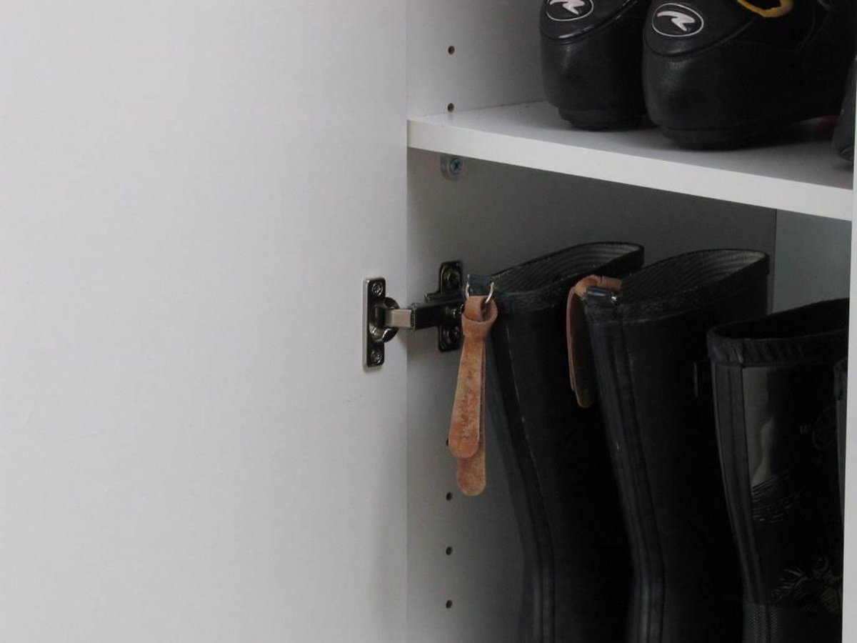 Fox Kledingkast Met 2 Deuren,. - Wit