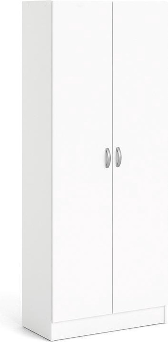 Fox Kledingkast Met 2 Deuren,. - Wit