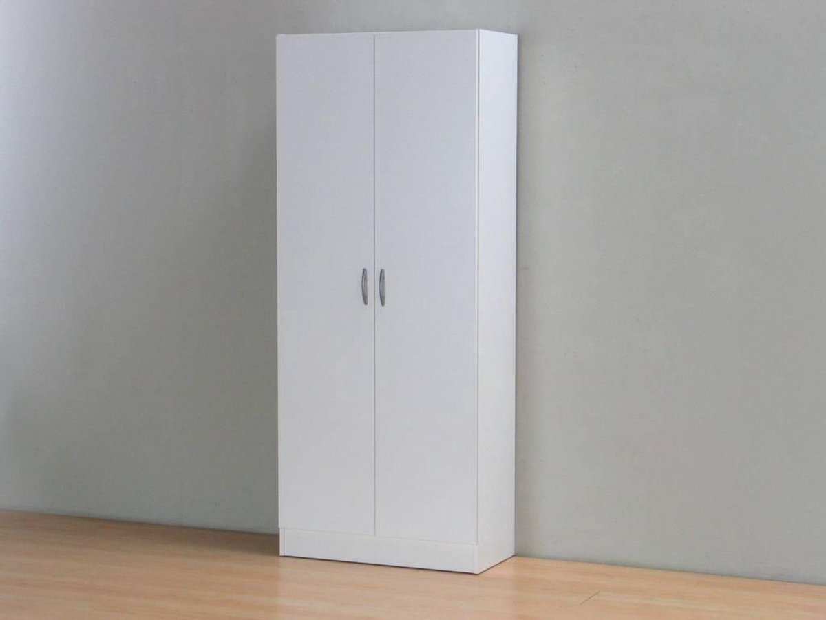 Fox Kledingkast Met 2 Deuren,. - Wit