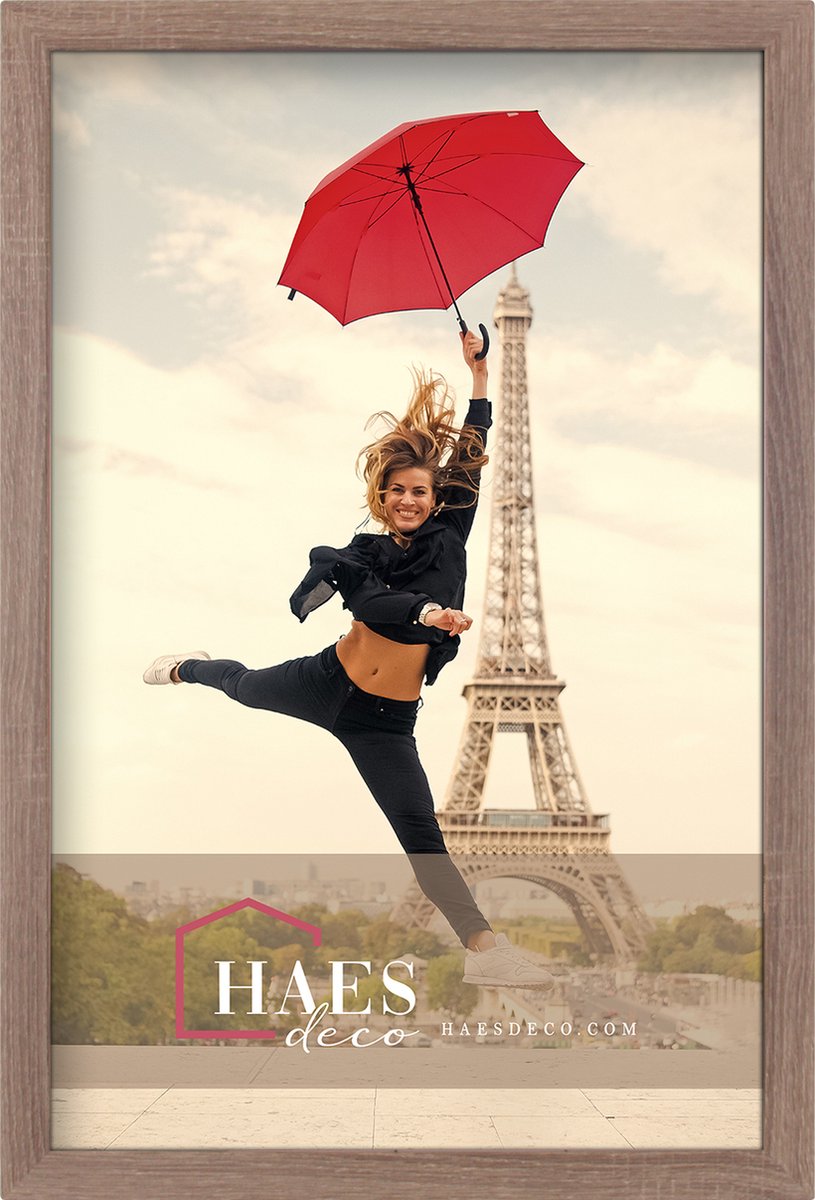 HAES deco - Houten Fotolijst Paris 40x60 - Sp001415 - Bruin