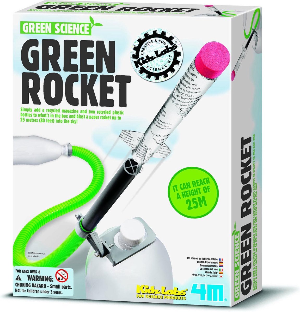 4M  Kidzlabs Green Science:e Raket - Groen