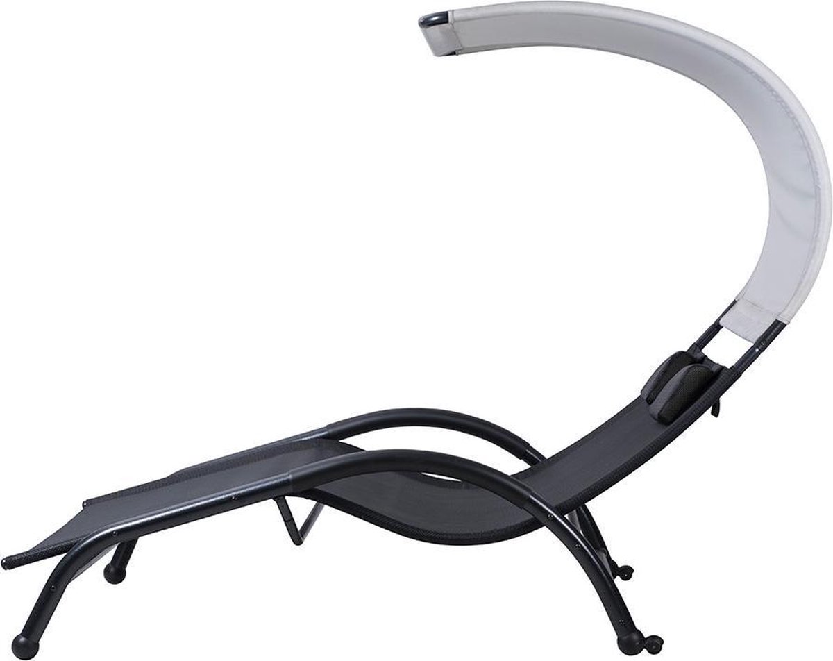 Feel Furniture - Dubbel Ligbed Met Vaste Voet - 2 Personen - Grijs