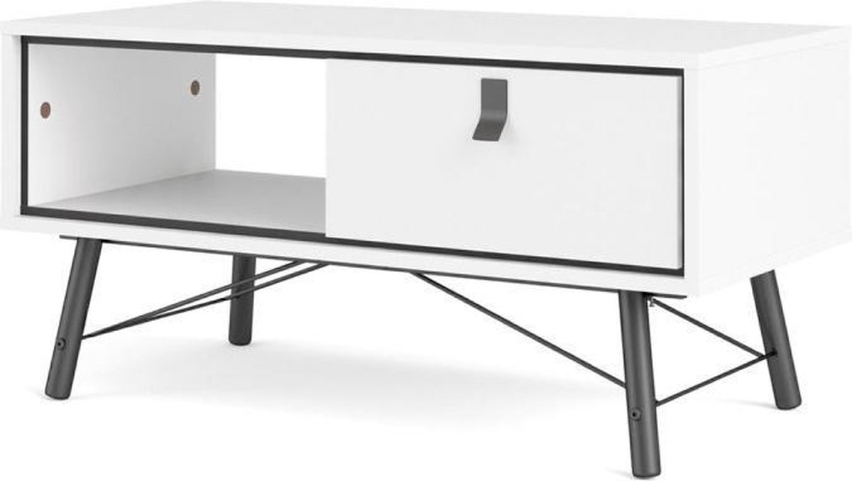 Rye Salontafel 1 Lade Mat. - Wit