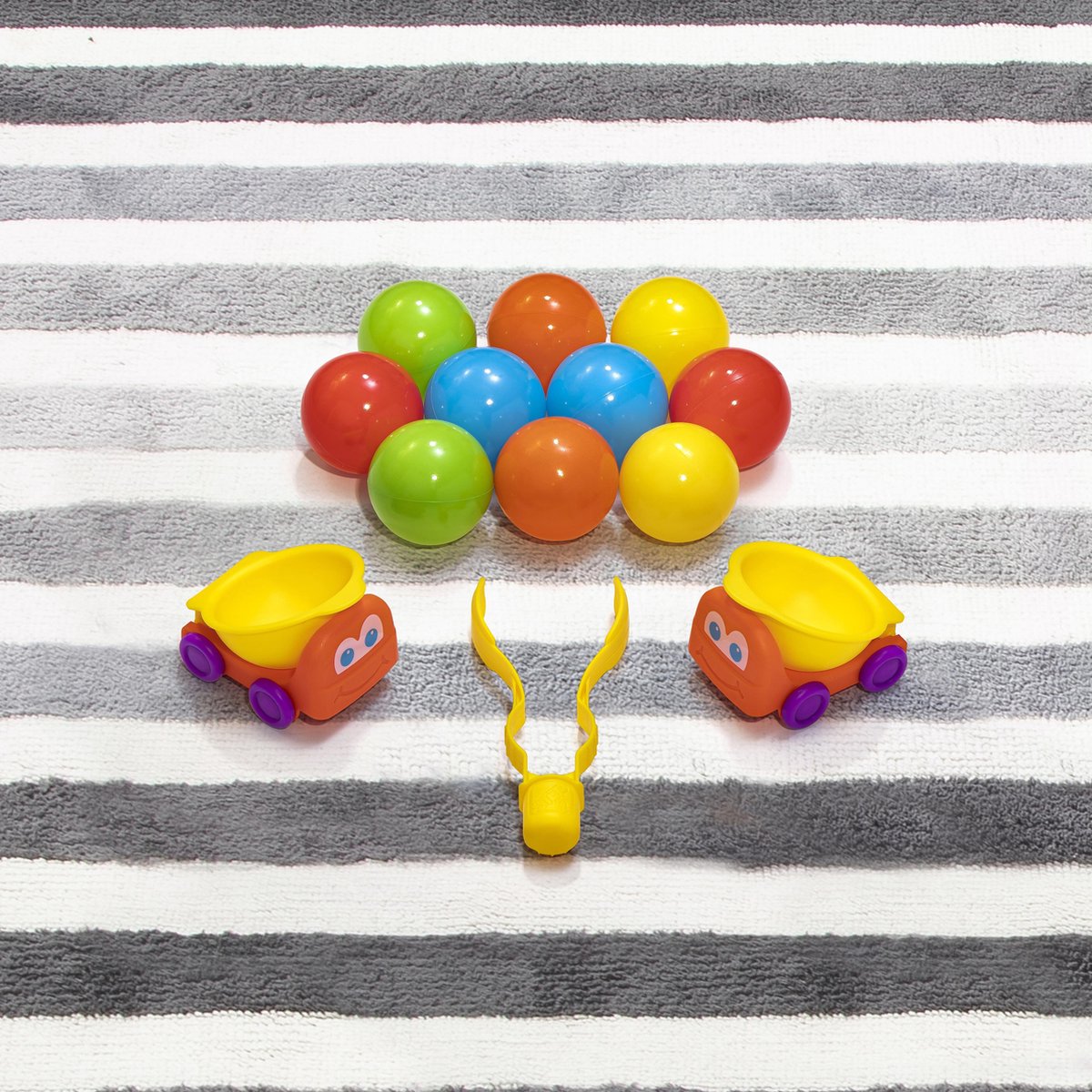 Step2 Ball Buddies Truckin' & Rollin' Speeltafel Voor Kinderen Met Ballen Kinder Speelgoed Van Kunststof Met