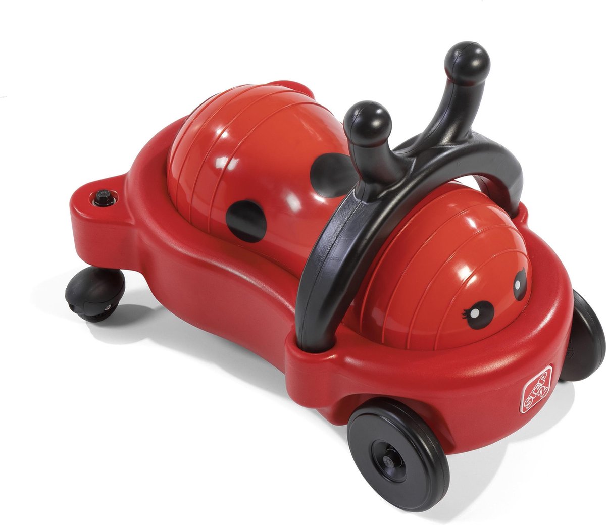 Step2 Bouncy Buggy Lieveheersbeestje Skippybal / Loopauto 2-in-1 Speelgoed Voor Kinderen Vanaf 2 In De Vorm Van Een
