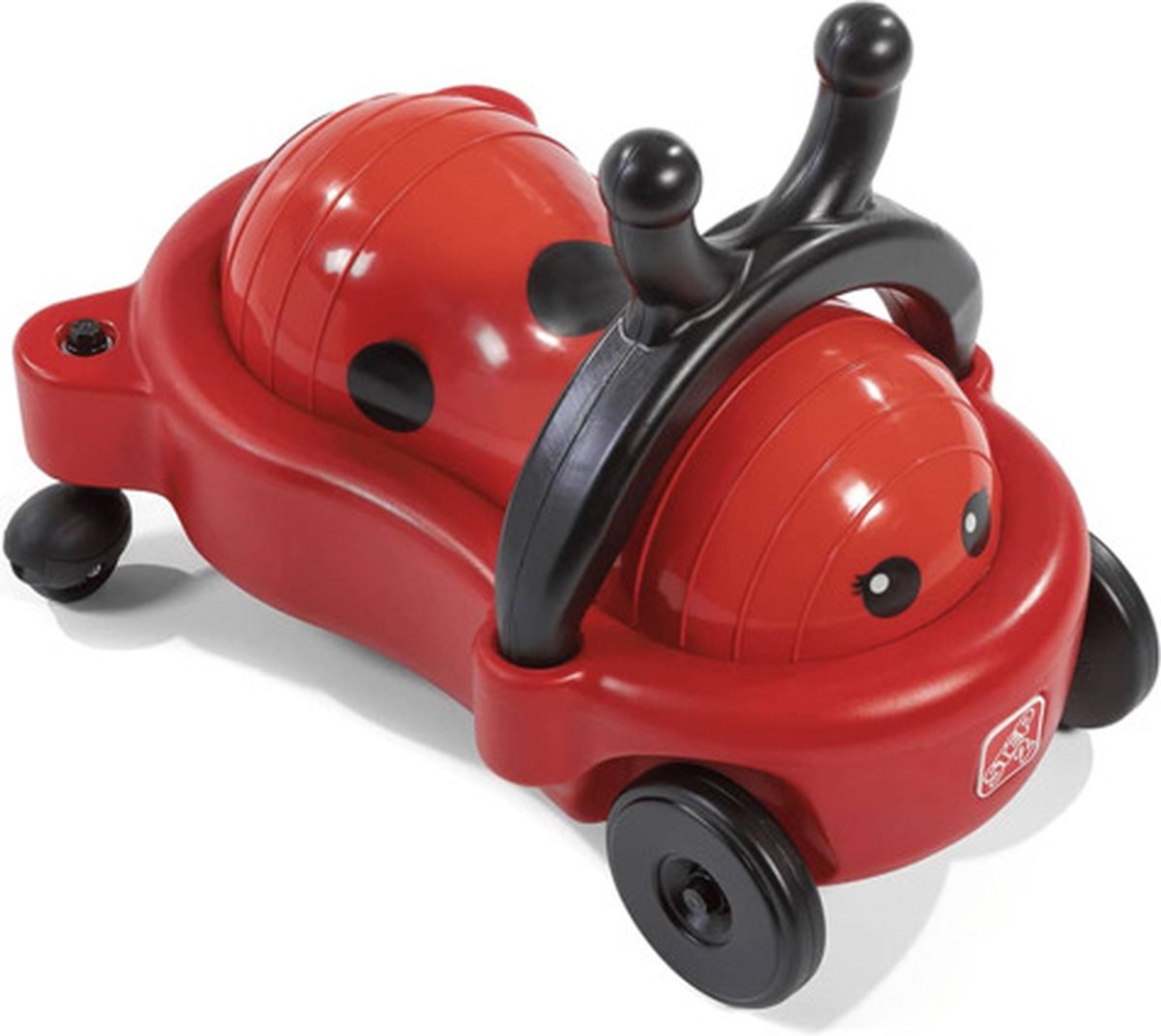 Step2 Bouncy Buggy Lieveheersbeestje Skippybal / Loopauto 2-in-1 Speelgoed Voor Kinderen Vanaf 2 In De Vorm Van Een