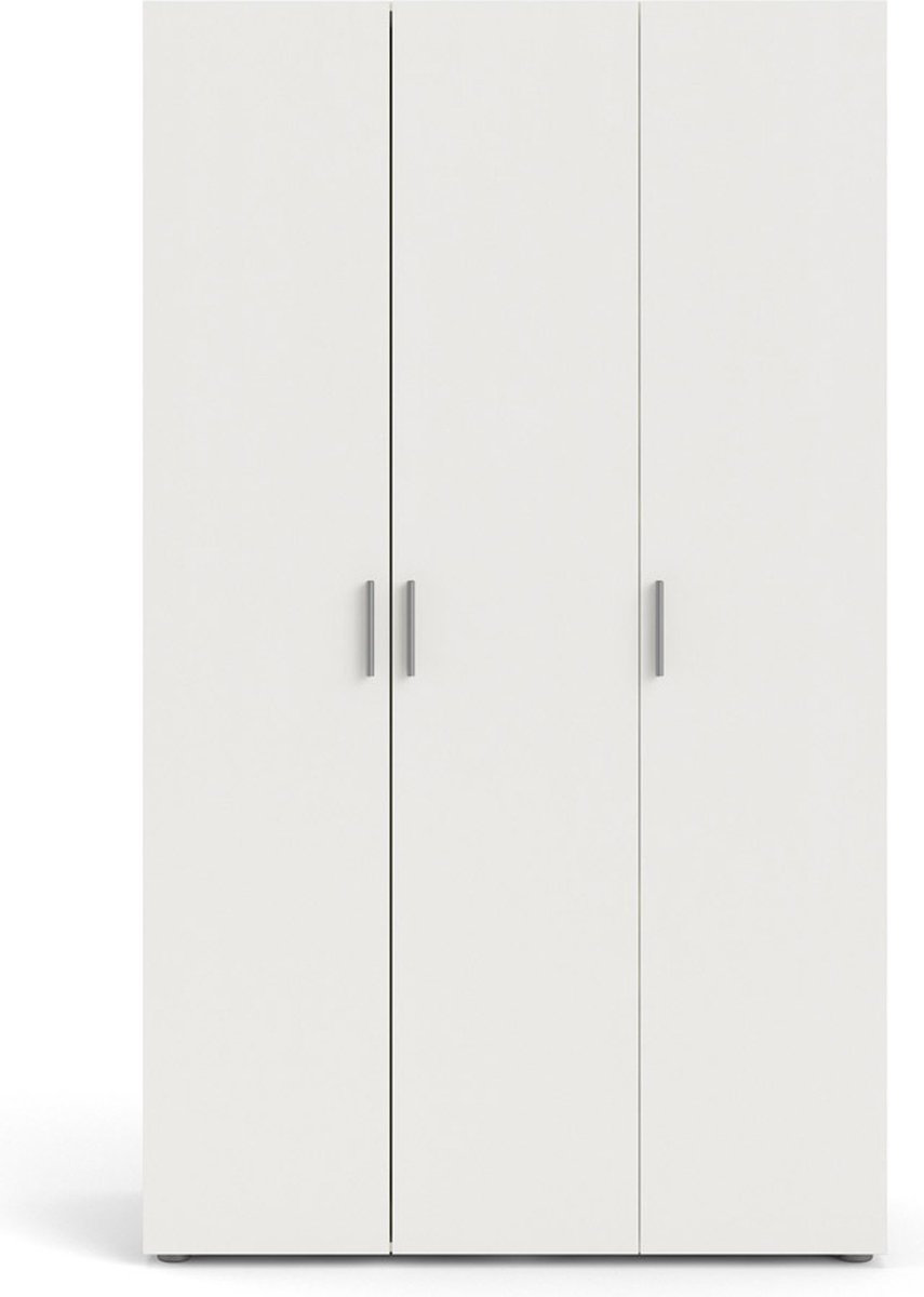 Petra Kledingkast 3 Deuren Essen Decor. - Wit