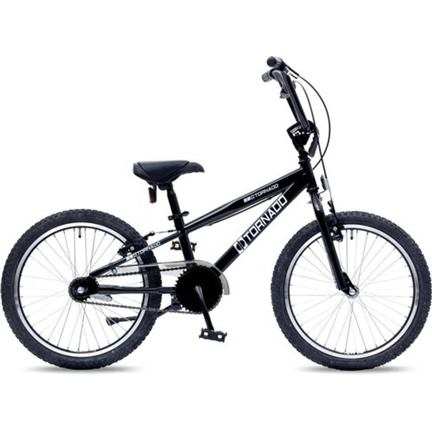 Unknown Tornado 20 Inch Bmx / Cross Fiets 2000159 - Zwart