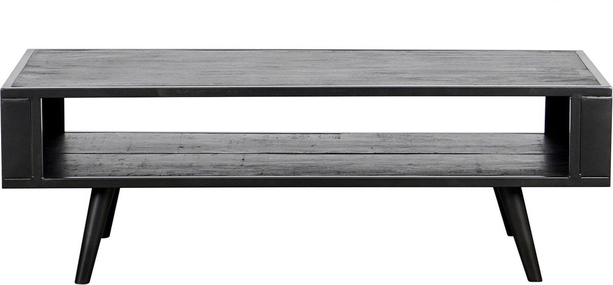Nordicmindirattan Salontafel Met 1 Legplank,. - Zwart