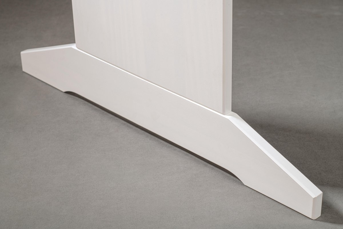 Wrightb Eetkamertafel, Bruin. - Wit