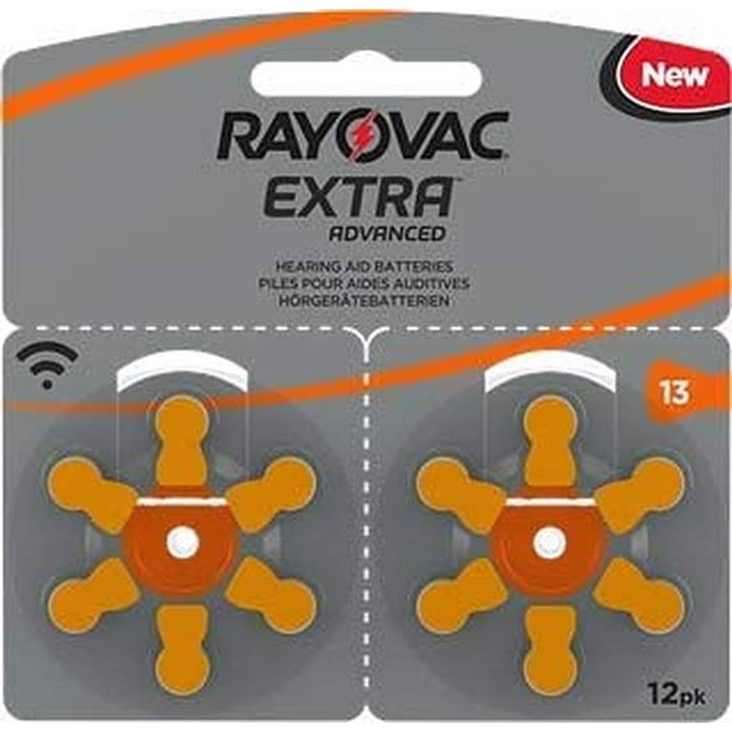 RAYOVAC Hoorapparaat Batterijen Type 13 Pr48 -72 Stuks