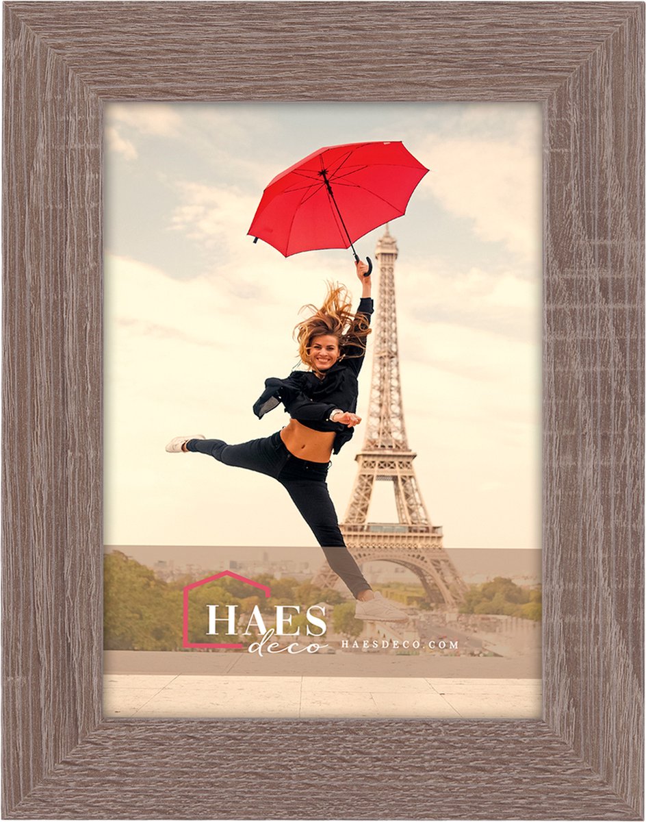 HAES deco - Houten Fotolijst Paris 15x20 - Sp001155 - Bruin