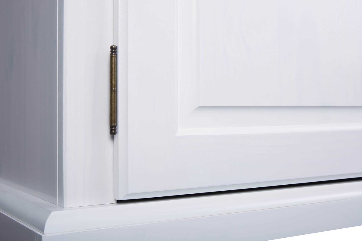 Tweedeurs Kledingkast Met Laden Danz. - Wit