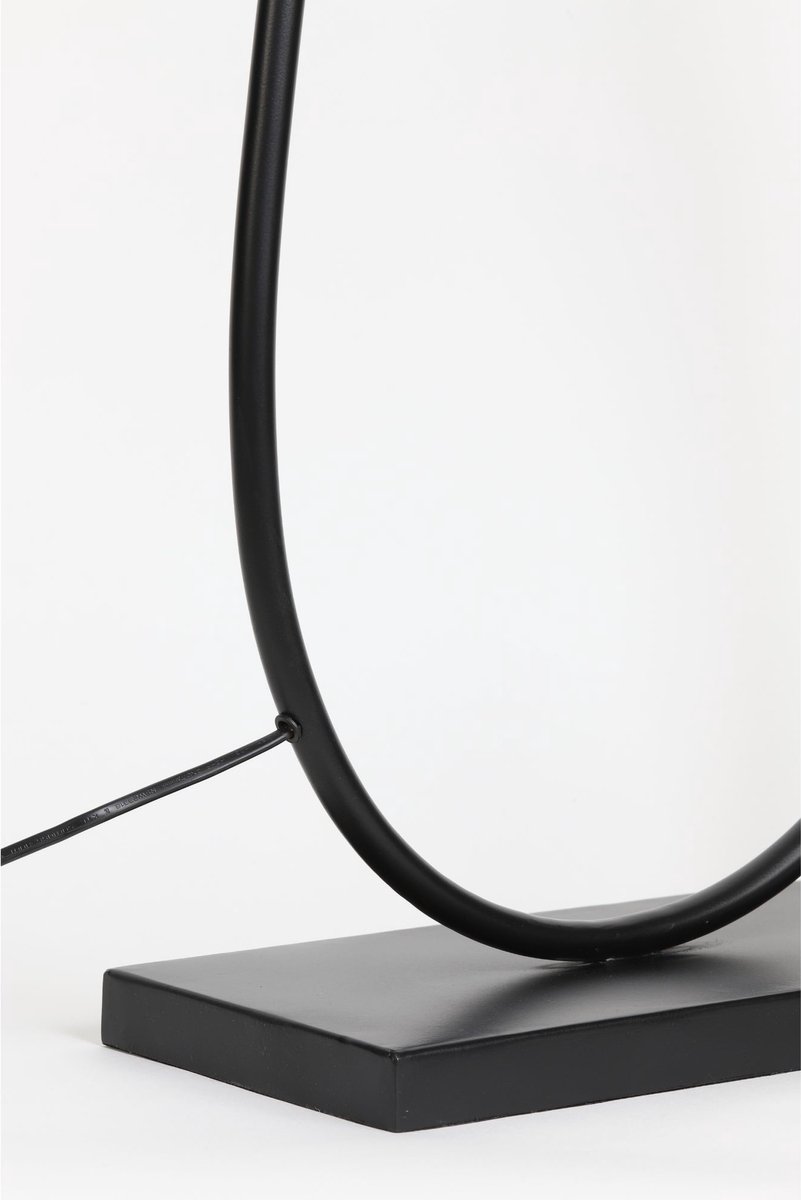 Light&living Vloerlamp 35x17x137 Cm Tamsu Mat - Zwart